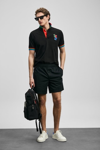Lufian Fun Smart Erkek Polo T-shirt 111040231 Siyah