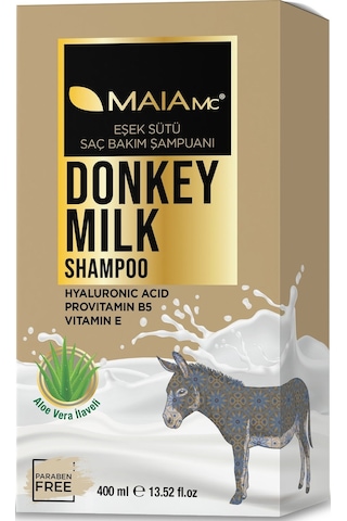 Maia Mc Eşek Sütü Saç Bakım Şampuanı 2 x 400 ML