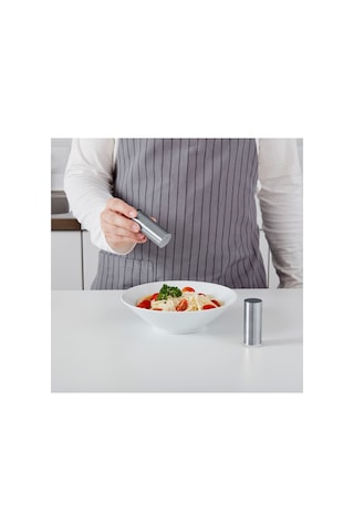 Ikea Plats Tuzluk Ve Biberlik Seti 2 Parça 7 X 3 Cm Gümüş