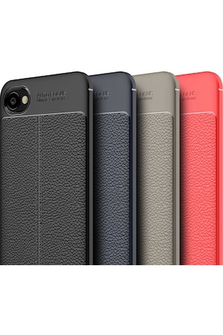 Htc Desire 12 Kılıf Zore Niss Silikon Kapak Lacivert