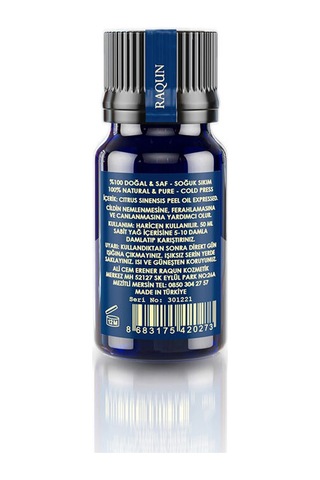 Raqun Aromaterapi Portakal Uçucu Yağı 10 Ml Karışık