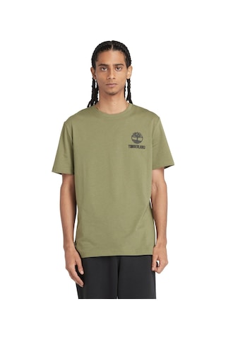 Timberland Short Sleeve Back Logo Graphic Tee Erkek T-shirt Tb0a5v7kcr31 001