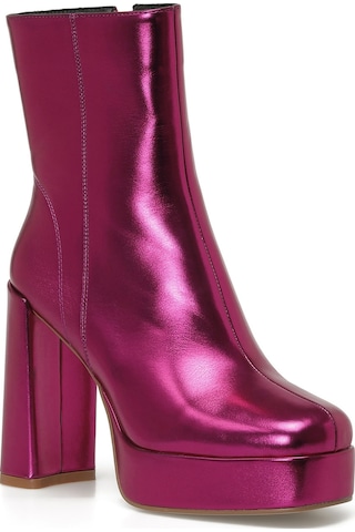 Nine West Sarabel2 3pr Fuşya Kadın Topuklu Bot 000000000101396231 Pembe