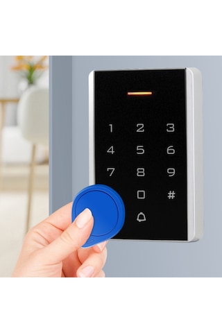 Metal Kasalı Şifreli Kapı Kilidi Ip68 Su Geçirmez Kartlı Geçiş Kontrol Cihazı
