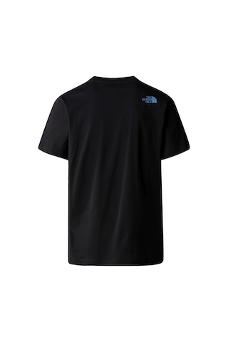 The North Face M S/s Mountaın Lıne Tee Erkek T-shirt Nf0a87ntjk31 001