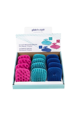 Glıde N Style Saç Masaj-şampuan Fırçası Set