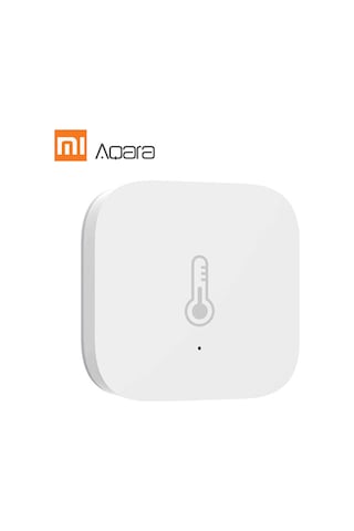 Singree Akıllı Ev Otomasyonu İçin Aqara Kablosuz Sıcaklık Ve Nem Sensörü - Gerçek Zamanlı Takip Beyaz