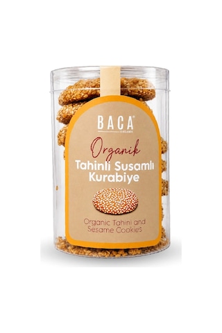 Organik Tahinli Susamlı Kurabiye 100g