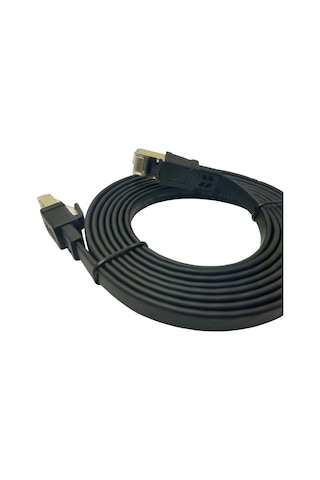 Ironstar 5metre Cat8 Ethernet Kablo Flat S/ftp Rj45 - 40gbps Hız Destekli