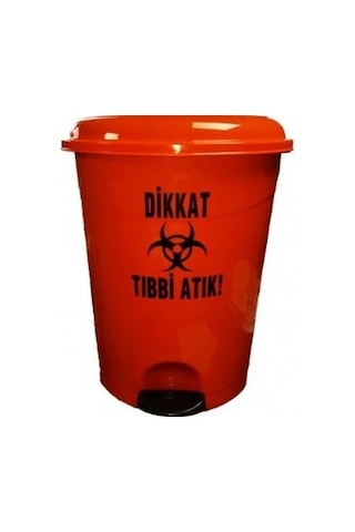 Tıbbi Atık Çöp Kovası Pedallı 10 Litre Tıbbi Atık Çöp Kovası Pedallı 10 Litre