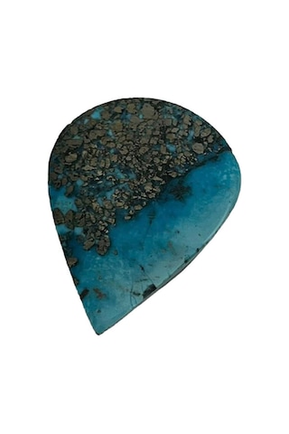 Doğal İran Nişabur Firuze Turkuaz Taşı 39,5 Karat - 7,85 Gram T163