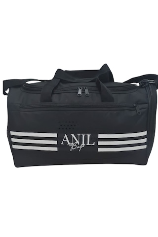 Anılbags Anıl Bags Spor Seyahat Çantası 45 Cm Ayakkabı Bölümlü Siyah