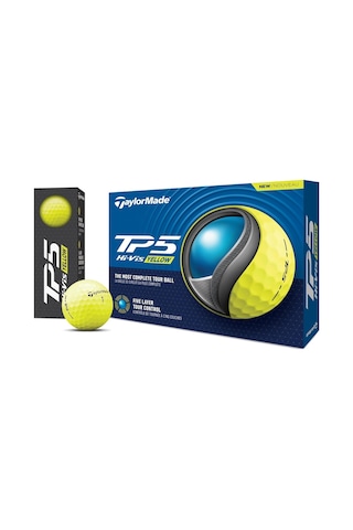 Taylormade Tp5 Tour Spin Golf Topu, 5 Katmanlı, Yumuşak Hissiyat Ve Yüksek Green Çevresi Spin Kod 003594 Çok Renkli