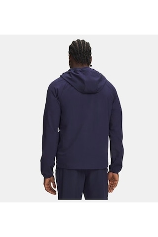 Under Armour Ua Stretch Woven Erkek Rüzgarlık Ceket 6003001-410 Lacivert