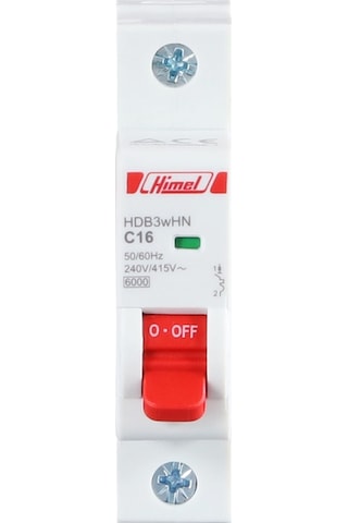 Himel 1x4a B 4,5ka Otomatik Sigorta