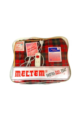 Meltem 140x175 Cm Extra Ebat Elektrikli Battaniye pamuk Kumaş Çok Renkli