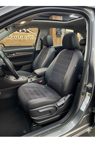 Kia Rio-orta 01 Dinamika-kenar Siyah Deri