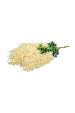 Sarkan Yapay Çiçek Akasya Şampanya Renk 80 Cm 3 Sarkan Dallı 12 A