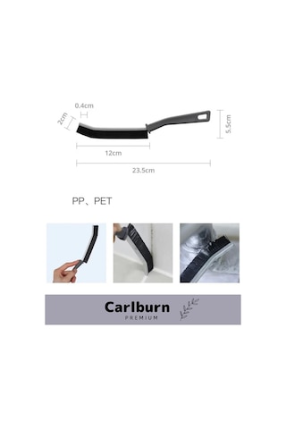 Premium Series Pratik Çok Amaçlı Temizlik İnce Banyo Mutfak Derz Arası Detay Temizlik Fırçası 1 Adet