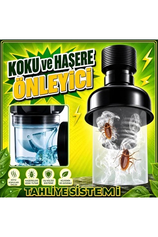 Koku Haşere Önleyici Banyo Lavabo Gider Borusu, Kolay Kurulum, Genişletilebilir Banyo Ve Lavaboları İçin Lavabo Uza Diğer