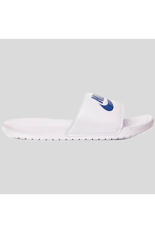 Nike Futura Benassi Slide White-blue Unisex Beyaz-mavi Terlik Tek Bantlı