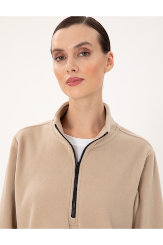 Pierre Cardin Kadın Bej Sweatshirt 50300846-vr011 Bej