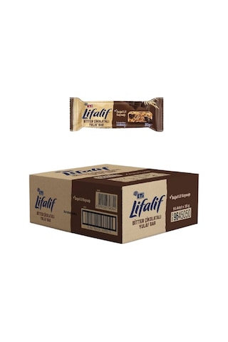 Eti Lifalif Bitter Çikolatalı Yulaf Bar 35 Gr 16 Adet-81