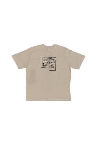 Tarzsokak Kurt Cobain // Nirvana T-shirt Bej