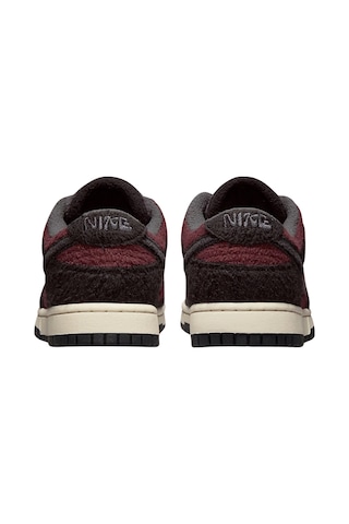 Nike Dunk Low Covered İn Fleece Burgundy Unisex Sneaker Bordo