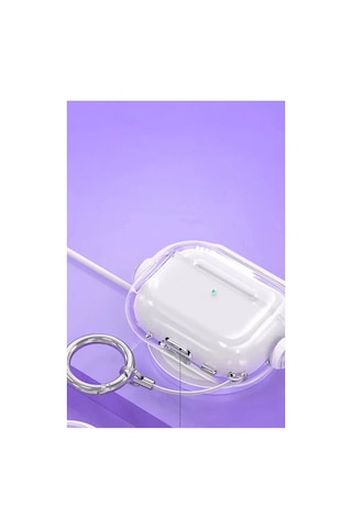 Apple AirPods Uyumlu Pro 3 3.nesil Tema Kılıf - Beyaz B9a65