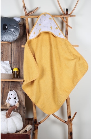 Luckka Pamuk Bebek Havlu Kundak Banyo Havlusu - Ztkundak 001