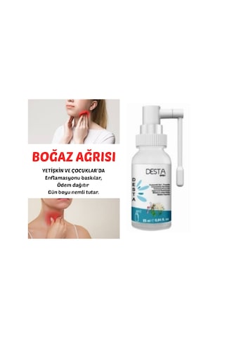 Desta Ağız Ve Boğaz Sprey 25 ML