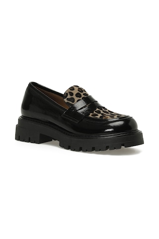 Nine West Raquel5 5pr Leopar Kadın Loafer 000000000102034096 Kahverengi