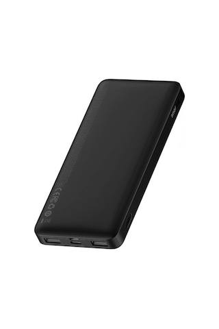 Baseus Bipow 10.000 maH 15W Digitsal Display Powerbank Siyah