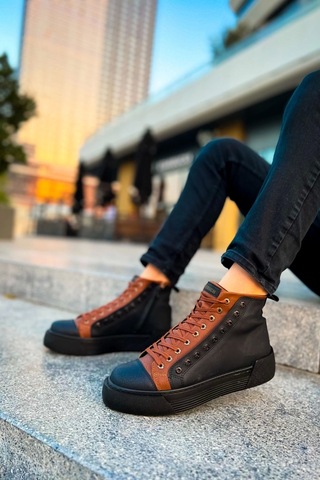 Ch167 Gst Blazer Erkek Bot Sıyah/taba Çok Renkli