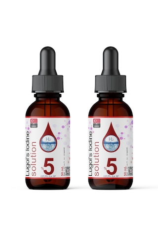 Dolar Kimya Lugol İyot Çözeltisi %5 Roll-On 2 x 50 ML