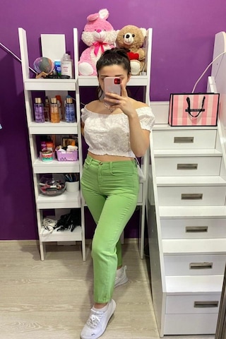Alyn Wear Yeşil Yıkamalı Gömlek Ve Pantolon Takım