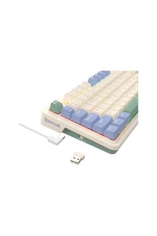 Redragon Ucal Pro K673cpg-rgb-pro Beyaz Kablosuz Klavye Ckckrdr0022