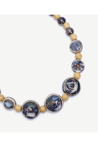 Yargıcı Ayarlanabilir Seramik Kolye 25kkbj8139x 021 Mavi