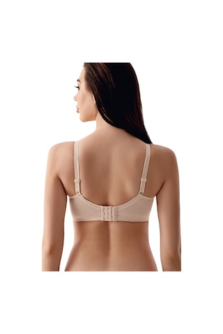 New Bra 352303 Kadın C Cup Toparlayıcı Balensiz Minimizer Sutyen Ten