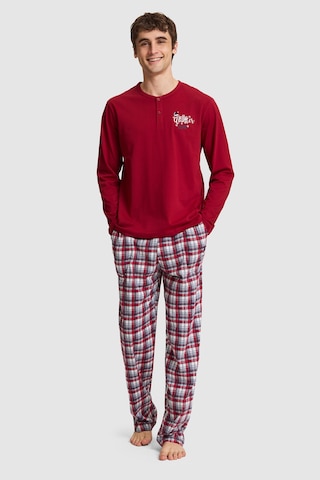 U.S. Polo Assn. Erkek Bordo Pijama Takımı 50333266-vr014