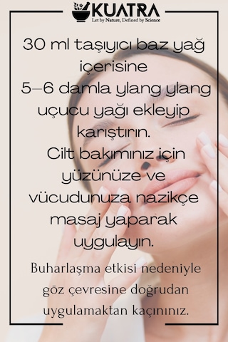 Kuatra Ylang Ylang Uçucu Yağı 5 ML
