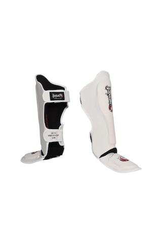 Dragondo 40721-p Muaythai Kick Boks Kaval Ayak Koruyucu Beyaz Beyaz