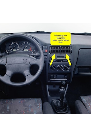 Vw Polo Hb 1994-1999 Orta Konsol Havalandirma Izgarasi 6K0819755 301721782