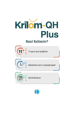 Krilom-Qh Plus 30 Yumuşak Kapsül