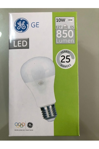 5 Adet General Elc. Led Lamba 10w 60w 850 Lümen 6500k Beyaz 25,00