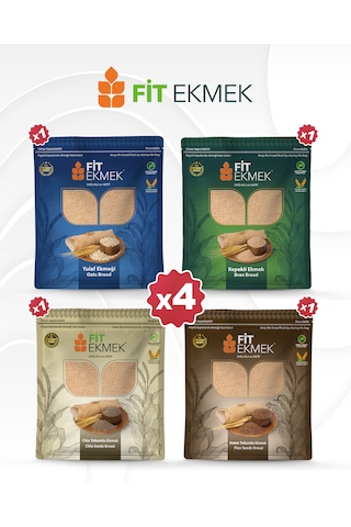 Fit Kepekli, Yulafli, Chia Ve Keten Tohumlu Lavaş Ekmeği 300gr