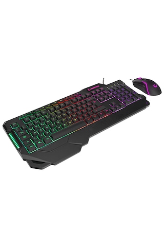 Rampage Km-28 Heirloom Rainbow Backlight 7 Tuşlu 8000 Dpı Gaming