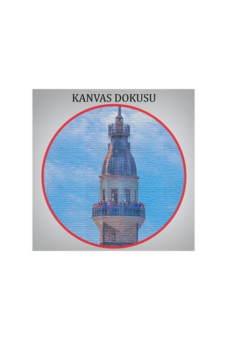 Kız Kulesi Dekoratif Kanvas Yüksek Kaliteli Kanvas Canvas Tablo Tabloları