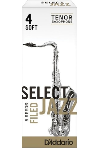 D\'addario Woodwinds Select Jazz Tenor Saksafon Kamışı No:4 Soft
